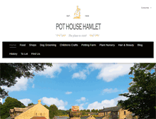 Tablet Screenshot of pothousehamlet.co.uk